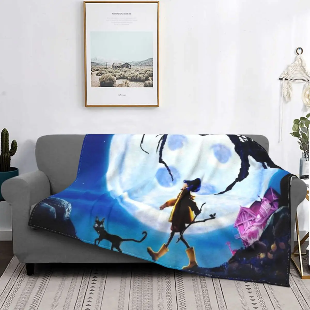 

Coraline-manta термическая с кубиками для детей, для cama colcha, manta для sofda, manta a cuadros, 727