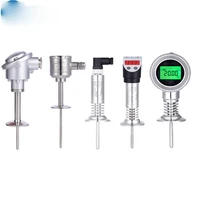 low cost industrial 4 20ma pt100 food grade hygienic temperature transmitter
