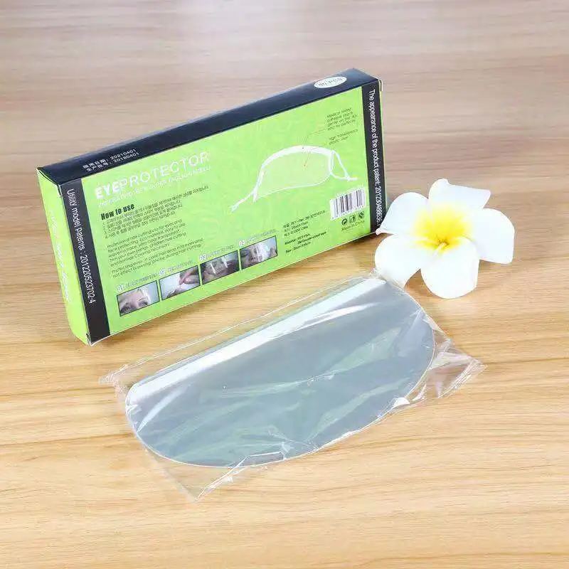 50 шт./лот одноразовые прозрачные пластиковые защитные маски для лица