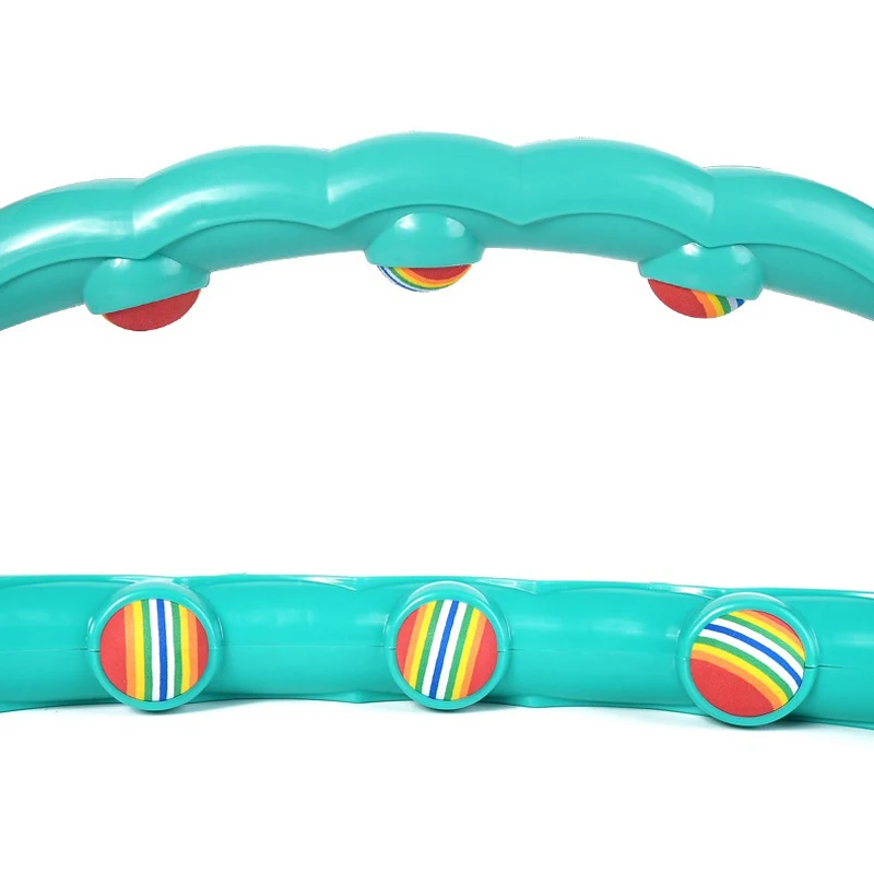Women Sports Hoop Dismountable Gymnastics Hoop For Fitness Lady Waist Exercise Abdominal Massage ring Indoor Fitness Equipments