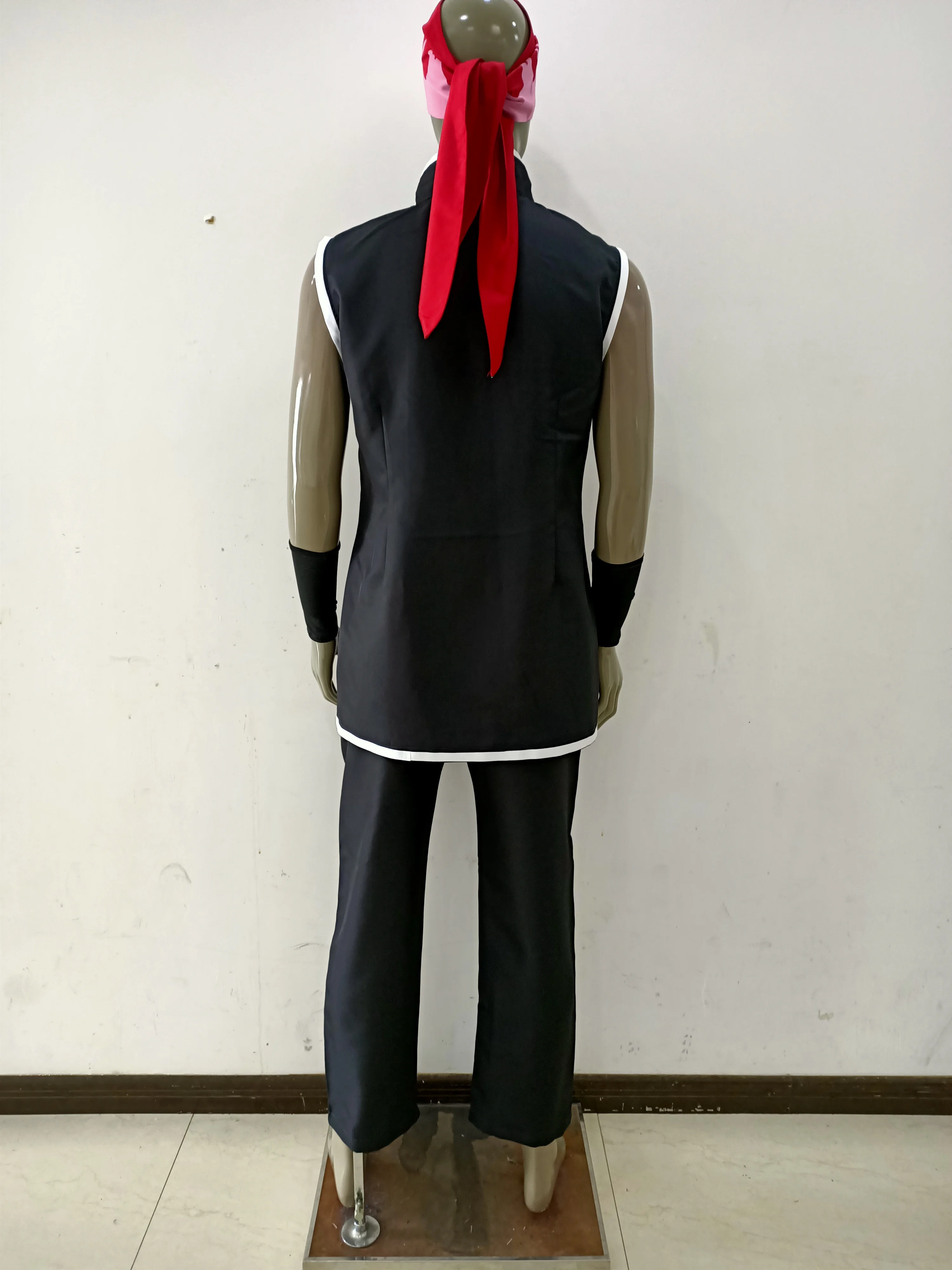 

Cosplaydiy Food Wars Shokugeki no Soma Cosplay Kurokiba Ryou Costume Uniforms Shirt Vest Pants Men Suit Custom Made