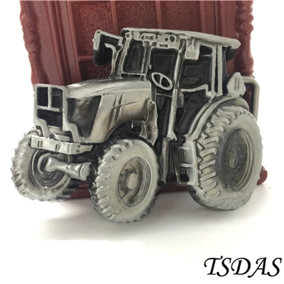 Стиль крутой 3D трактор мужской ремень пряжка посеребренный для 4 см/1,57 дюйма широкий ремень джинсы аксессуары - Цвет: 3