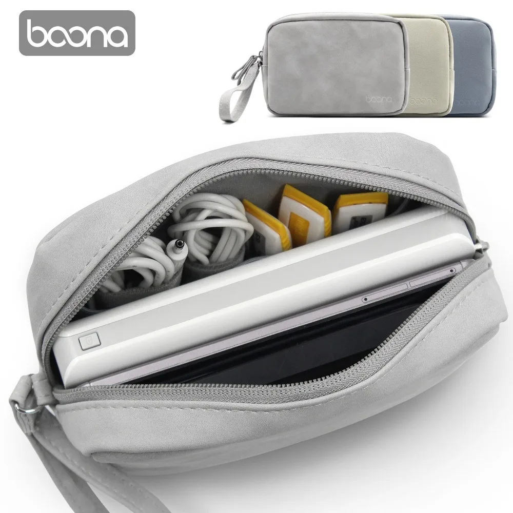 Boona power Bank чехол сумка для хранения Чехол PU Оксфорд HDD протектор жесткий диск USB