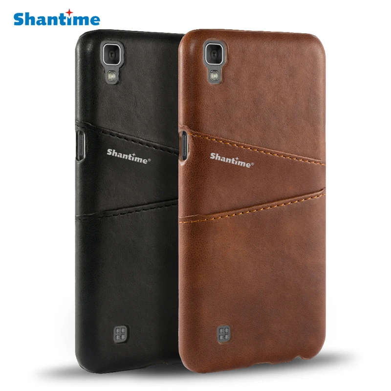 Обложка на заднюю панель из искусственной кожи для LG X Power чехол-бумажник Style K200DS