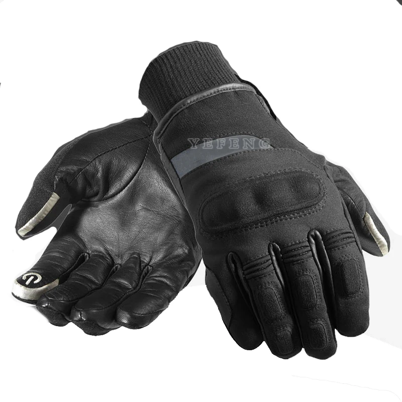

Warm Winter For Revit H2O Windproof Touring Motorcycle Gloves Black Moto Gp Off Road Racing Gloves Men Size M-XXL