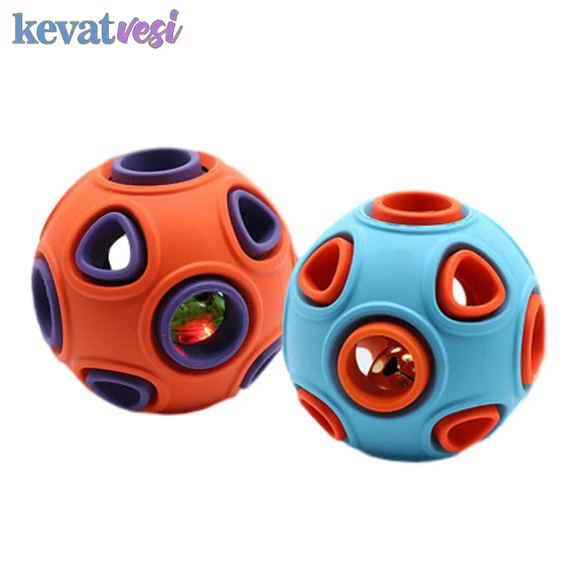 Игрушка для питомца собаки интерактивные резиновые шарики пищевая протекающая