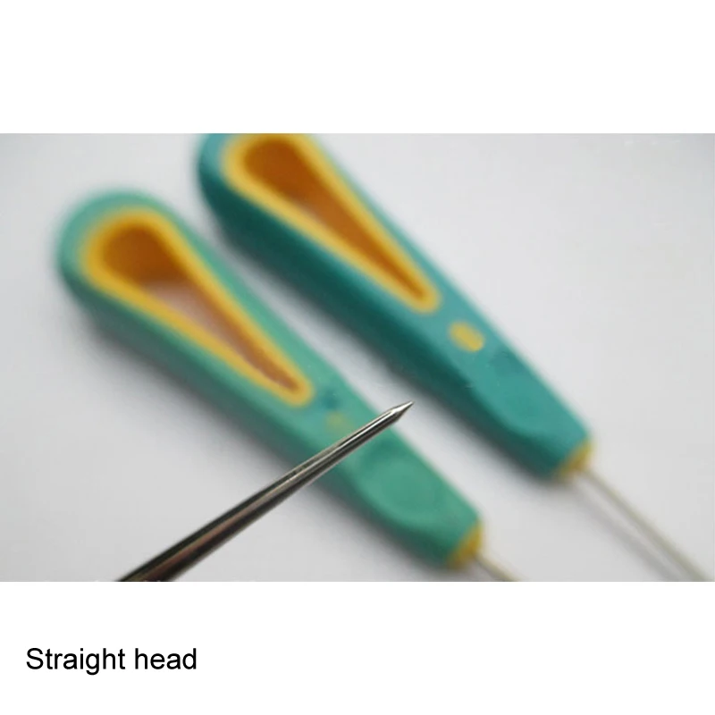 

Taper Sewing Tools Accessory Leather Shoes Repair Detachable Sewing Needles Awl Hook Needle Hand Stitcher Steel Stitcher