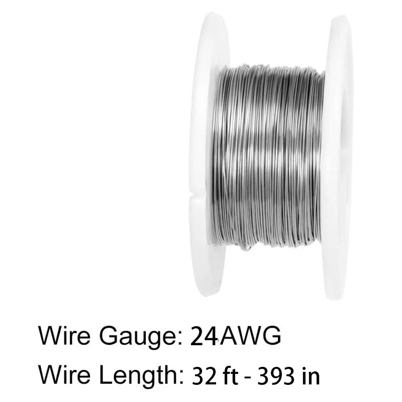 1pcs 10m 32ft Nichrome Wire Dia 0.5mm A1 Heating 24 Gauge AWG Roll 5.551Ohm/m Resistance | Обустройство дома