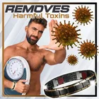 Женский браслет из нержавеющей стали для магнитной терапии, улучшает метаболизм и кровообращение