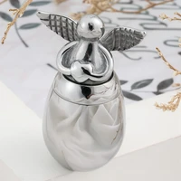 mini cremation urns for ashes alloy metal memorial pet dog cat bird ash angel wings small urns for human ashes holder