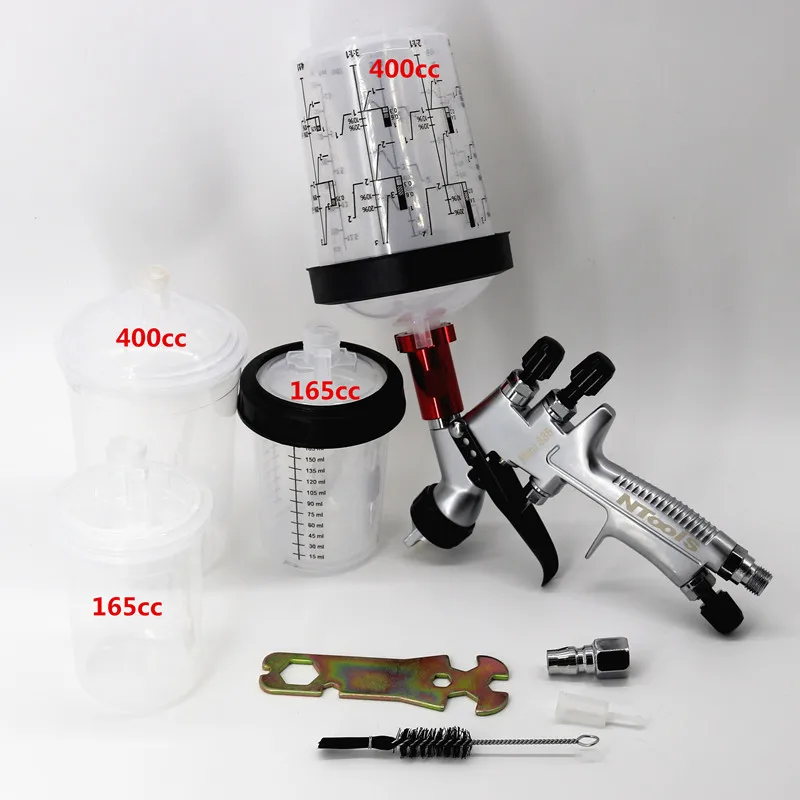 Пистолет-распылитель 1 2 мм с разными баками пистолет-распылитель для краски