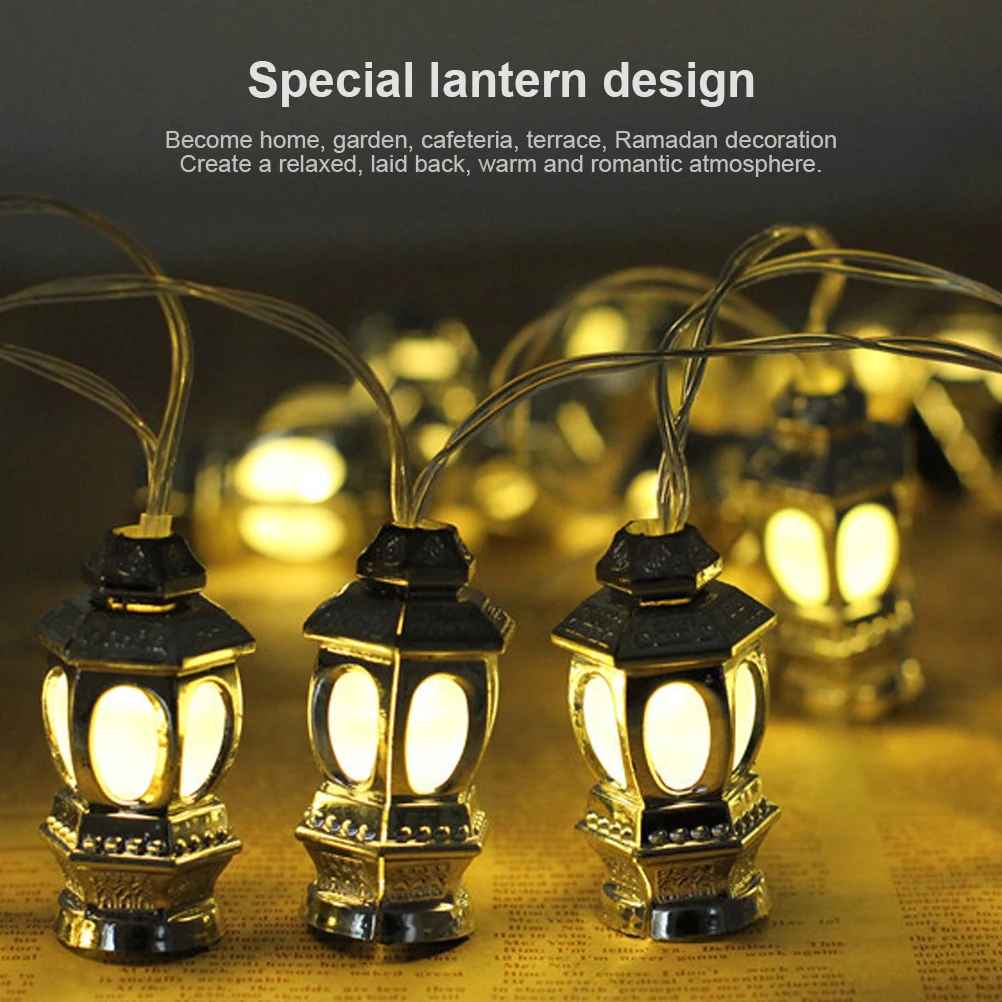 

LED Muslim Ramadan String Light Eid Lanterns String Light LED Fairy Lamp