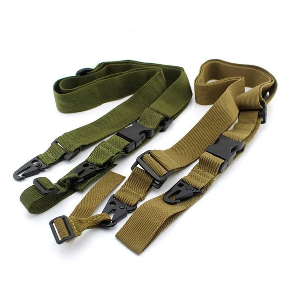 Нейлоновый военный 3-точечный тактический ремень для ружья оружейный наружные