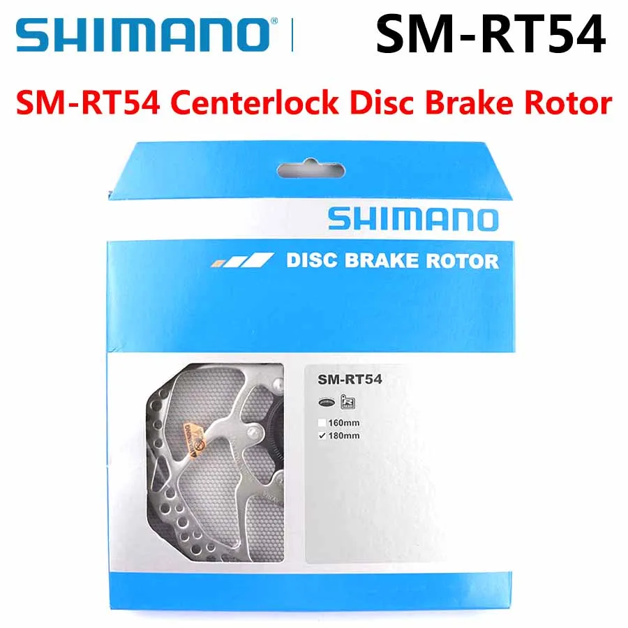 Тормозной диск SHIMANO DEORE SM RT54 для горных велосипедов тормозной с центральным