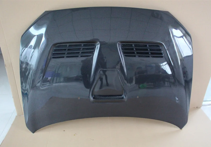 Высококачественный передний бампер из углеродного волокна капот двигателя