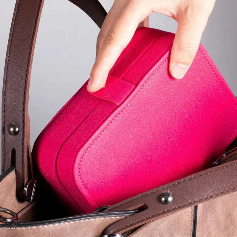 

Jewelry Organizer Necklace Ring Earring Holder Adjustable Grid Button Makeup Bathroom Jewelry Boxes Waterproof