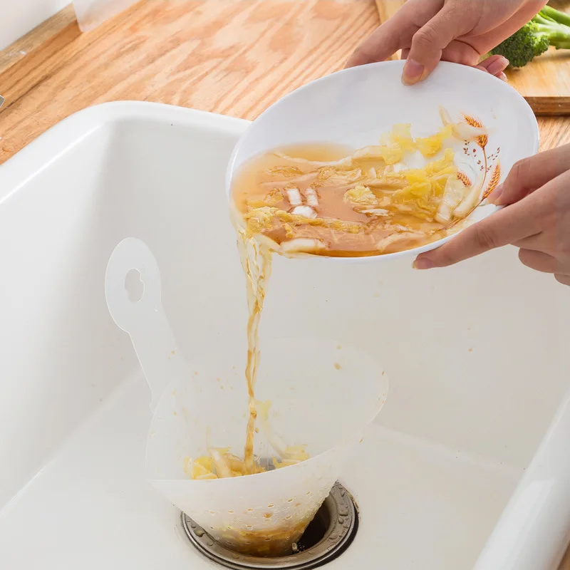 Кухонный фильтр для раковины волос дренажный Ловец Ловцы остатков пищи анти