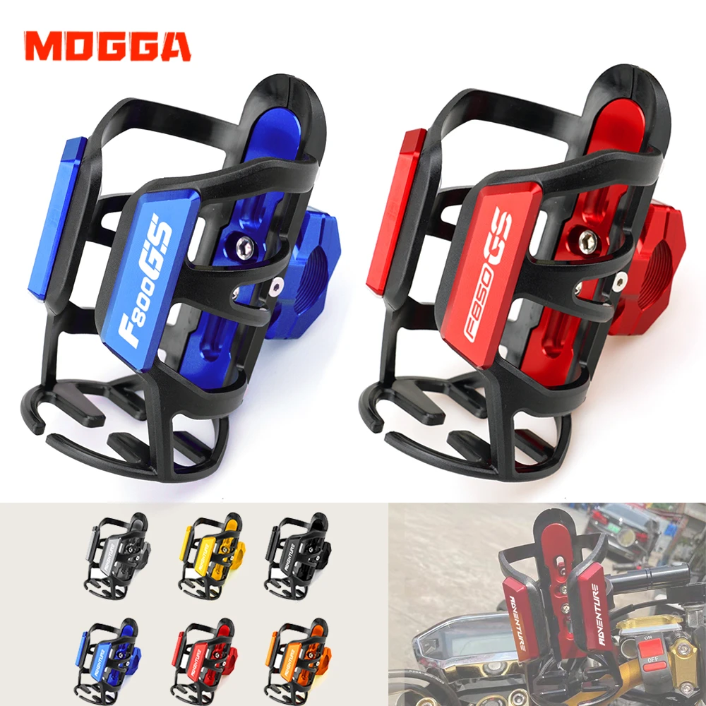 

For BMW F800GS F850GS F800 F850 GS Universal Moto Beverage Water Bottle Cage Drink Cup Holder Sdand Mount Motorbike Accessories