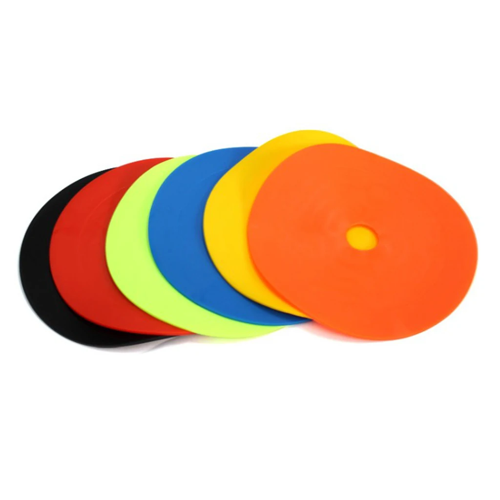 

Round Spot Markers Anti Slip Landmarks Track Field Equipment for Drills