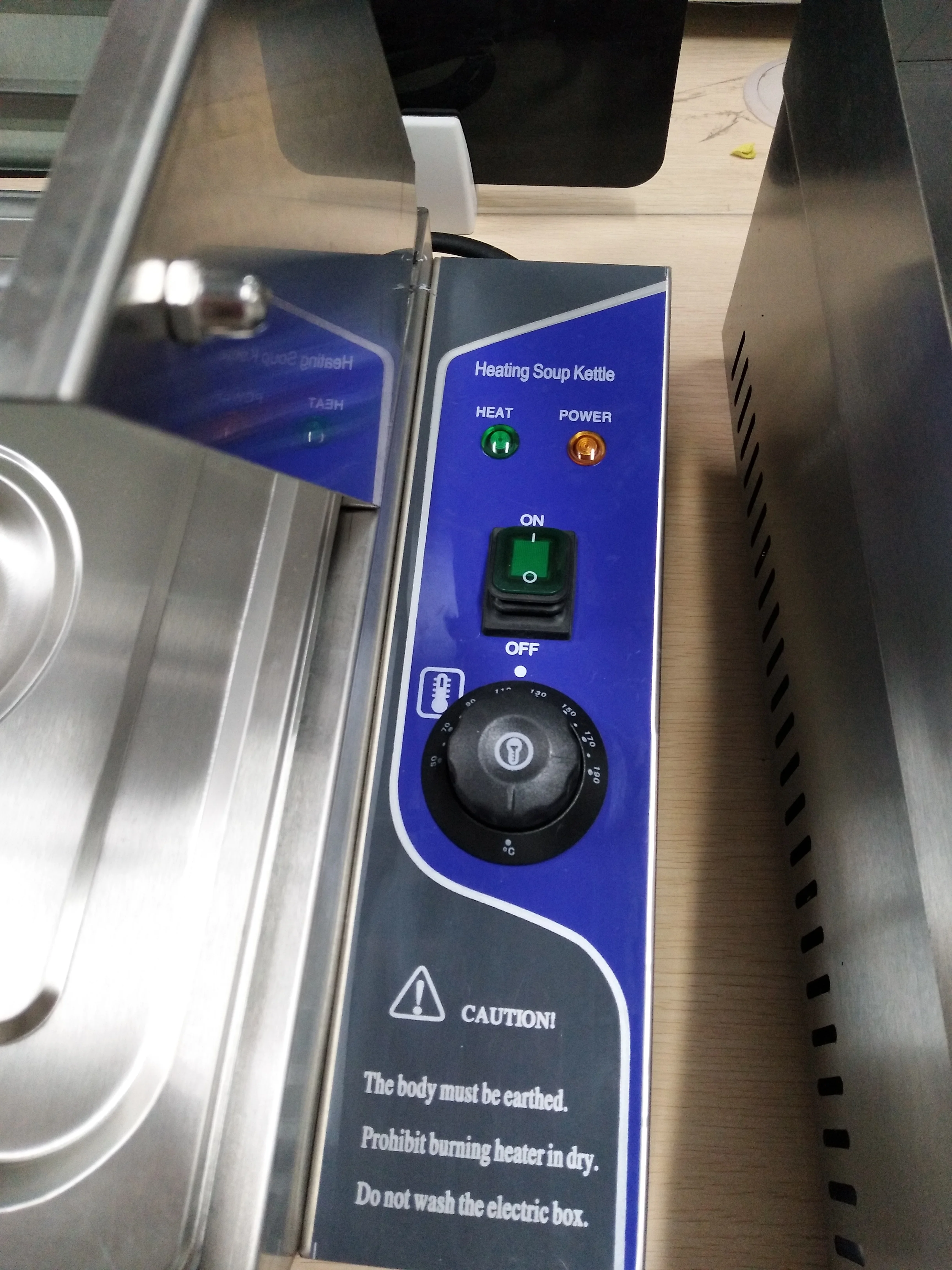 Совершенно новый подогреватель еды 1500 Ватт коммерческое кухонное оборудование