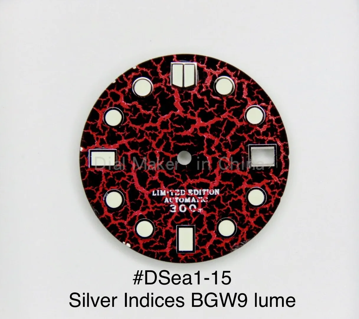 

Crack Pattern Modified Watch Dial 28.5mm SKX007 /009 Abalone Series