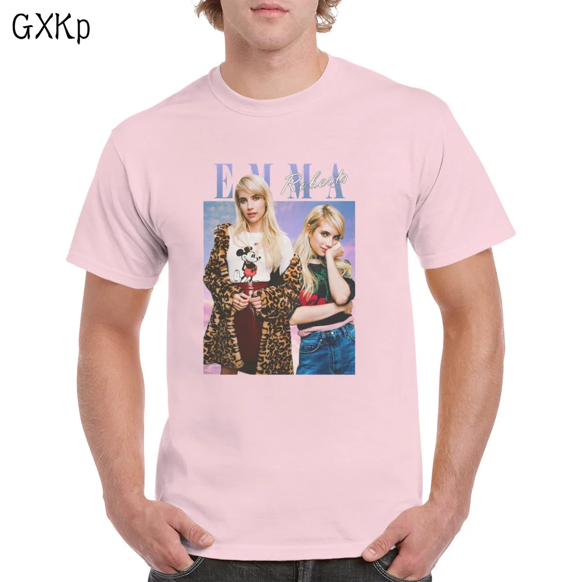 

New Emma Robe T-shi Uni Retro Trending Popular 90's ic T-shi 100% Cat Top Woman/Man