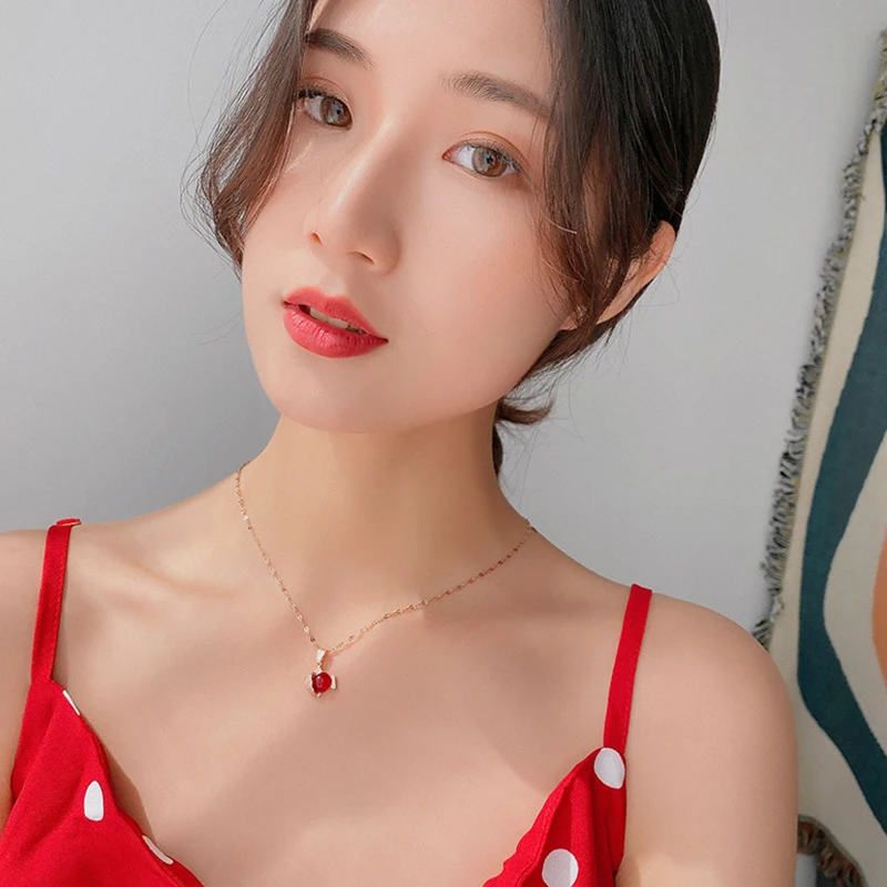 Женское Ожерелье с золотой рыбкой подходящая одежда креативная форма маленькой