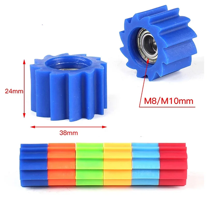 

Motorcycle M8 M10 Chain Roller Tensioner Pulley Wheel Guide Fit For Yamaha Honda K*M Suzuki Kawasaki Yzf Rmz Klx Crf Dirt Bike