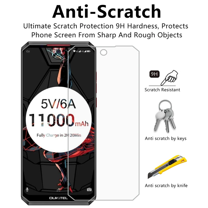 10 шт. ультратонкая защитная пленка на мобильный телефон для Oukitel K13 Pro|Защитные