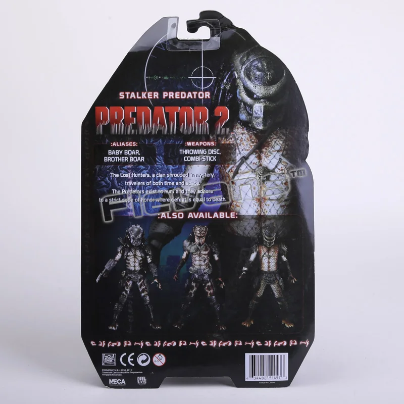 NECA Predator 2 Guardian Snake Stalker хищник ПВХ экшн фигурки коллекционные игрушки 7|neca predator|figures