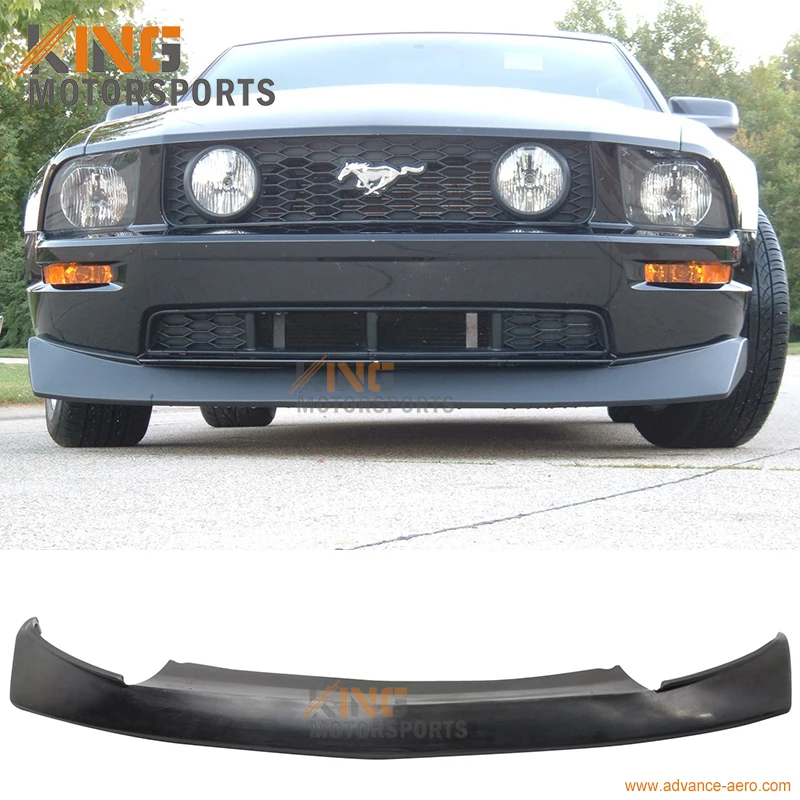 Подходит для 2005 2007 2008 2009 F * Mustang V8 CV стиль ПУ передний бампер спойлер уретана |