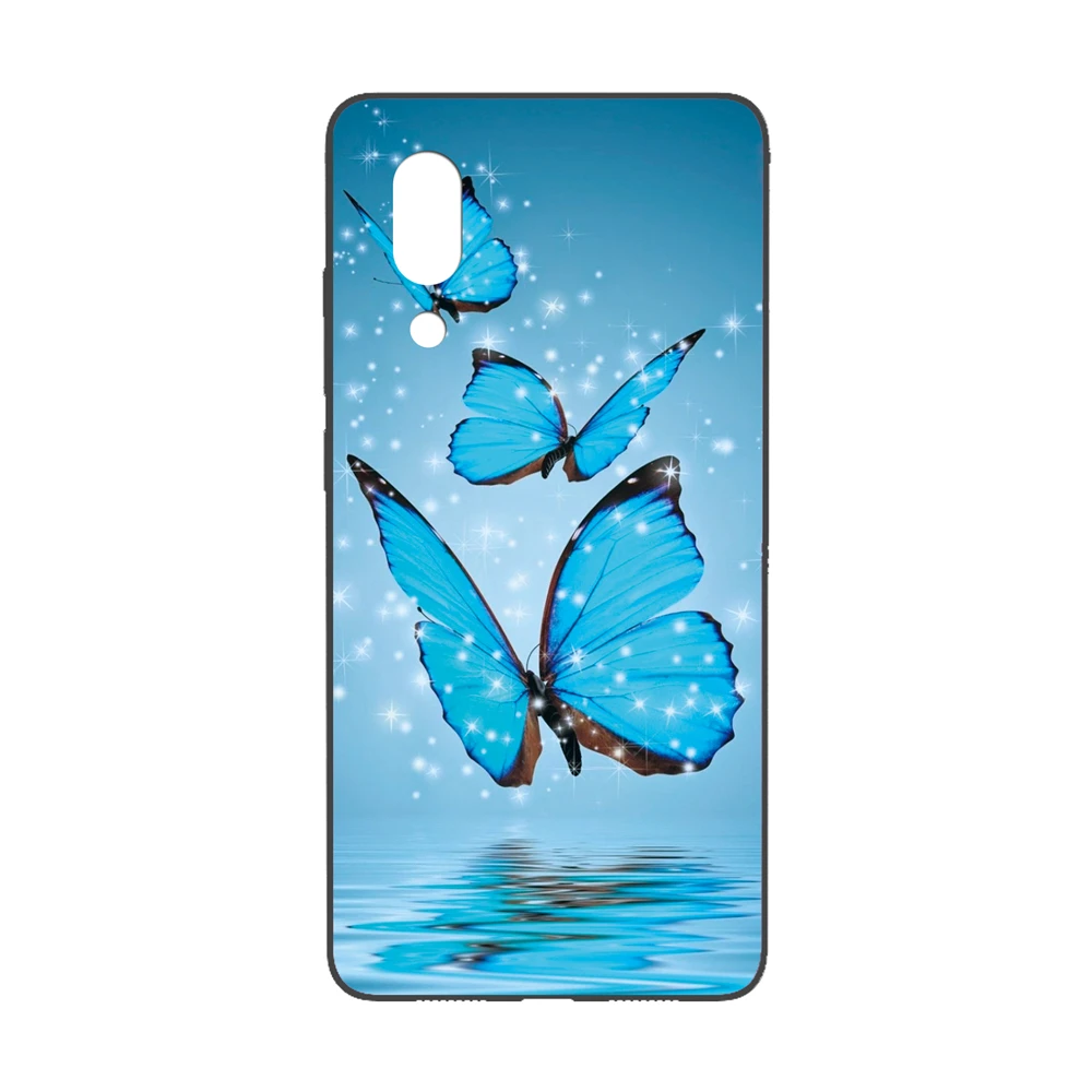 17 Силиконовый чехол GUCOON для Sharp Aquos S2 C10 5,5 дюймов, Мягкий защитный чехол для телефона из ТПУ, чехол-бампер с изображением розовых цветов - Цвет: 17