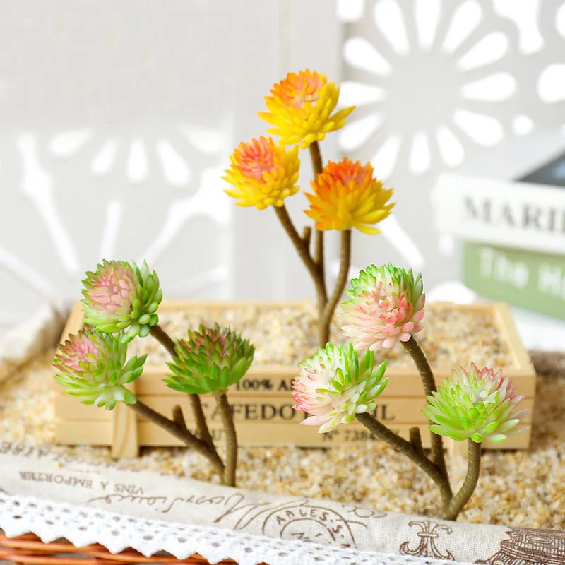 39 стилей большие зеленые розовые фиолетовые флокированные искусственные