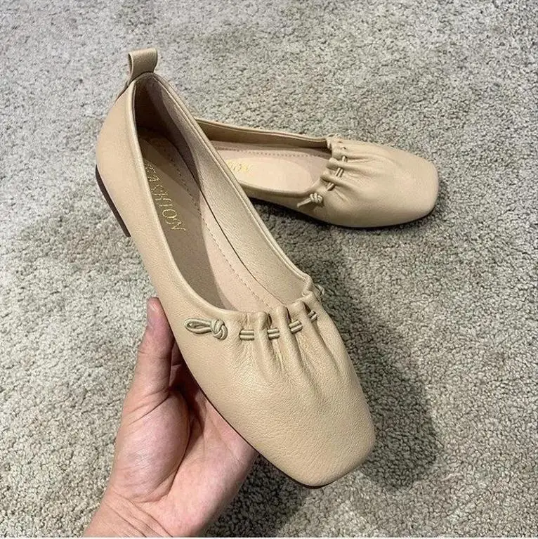 2020 Women's Flat Shoes Ballet Breathable Pointed Soft Women Large Size (35-43) | Обувь