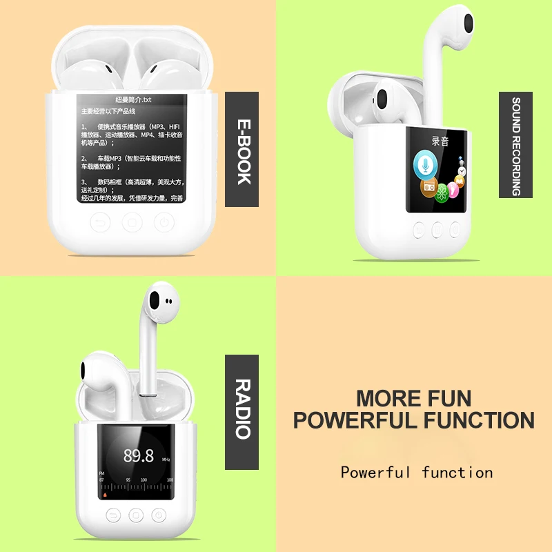 Mp3-плеер Newsmy Q7 Bluetooth 5 0 2 в 1 OTG FM шагомер | Электроника