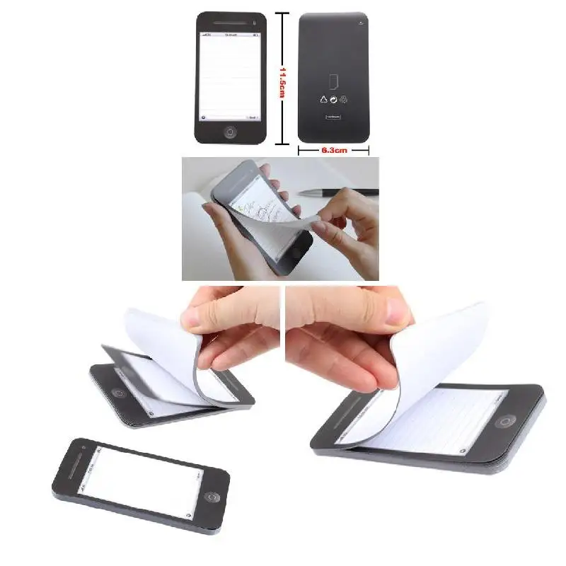 Sticky Notes Mobile Phone Shape Memo Pad Notepad School Stationery Supplies Gifts IJS998 | Мобильные телефоны и