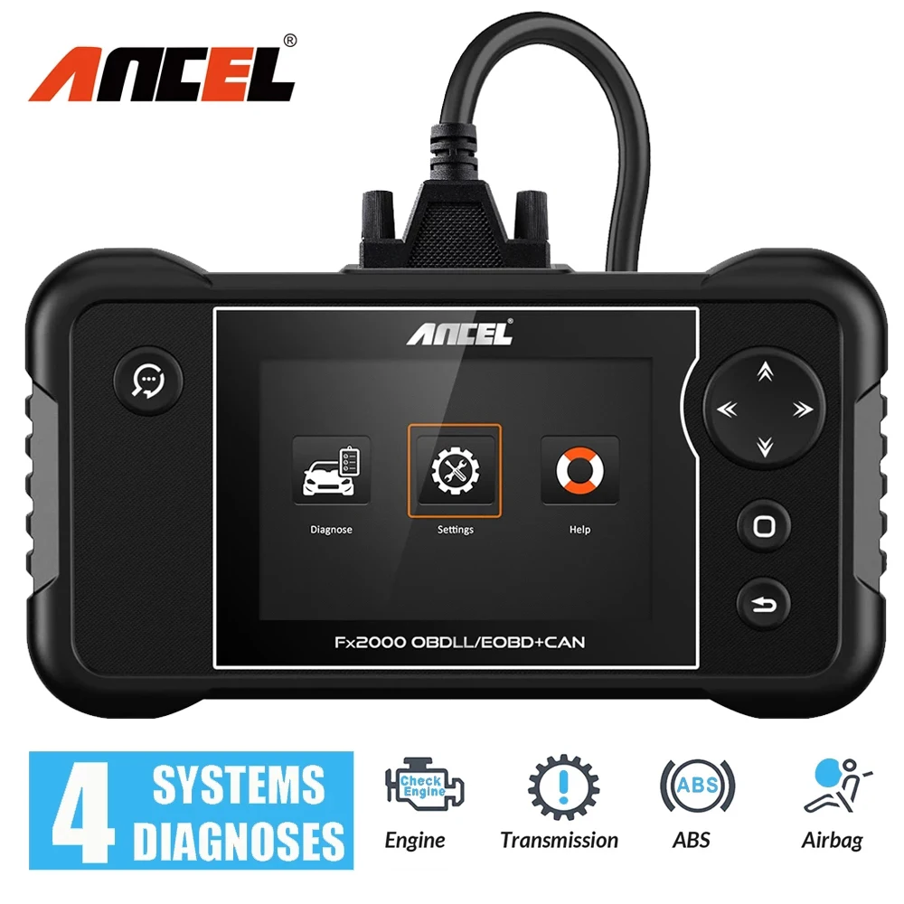 

OBD2 Automotive Scanner OBD Car Diagnostic Tool Free Update Ancel FX2000 Professional