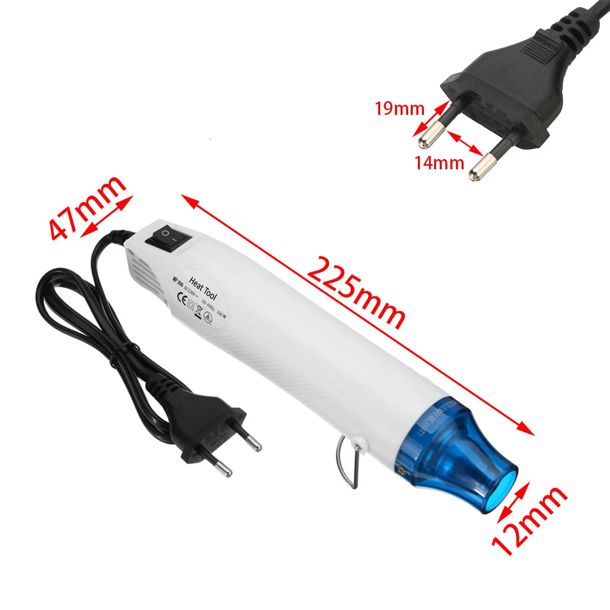 1 шт. 220 В 300 Вт DIY электрический тепловой инструмент для тиснения горячего воздуха