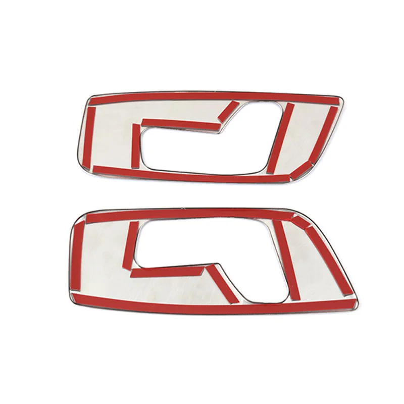 

2pcs Auto Seat Adjustment Button Panel Frame Cover Trim Sticker For BMW G30 5 Series 2016-21 Car Interior Accessories Decoration