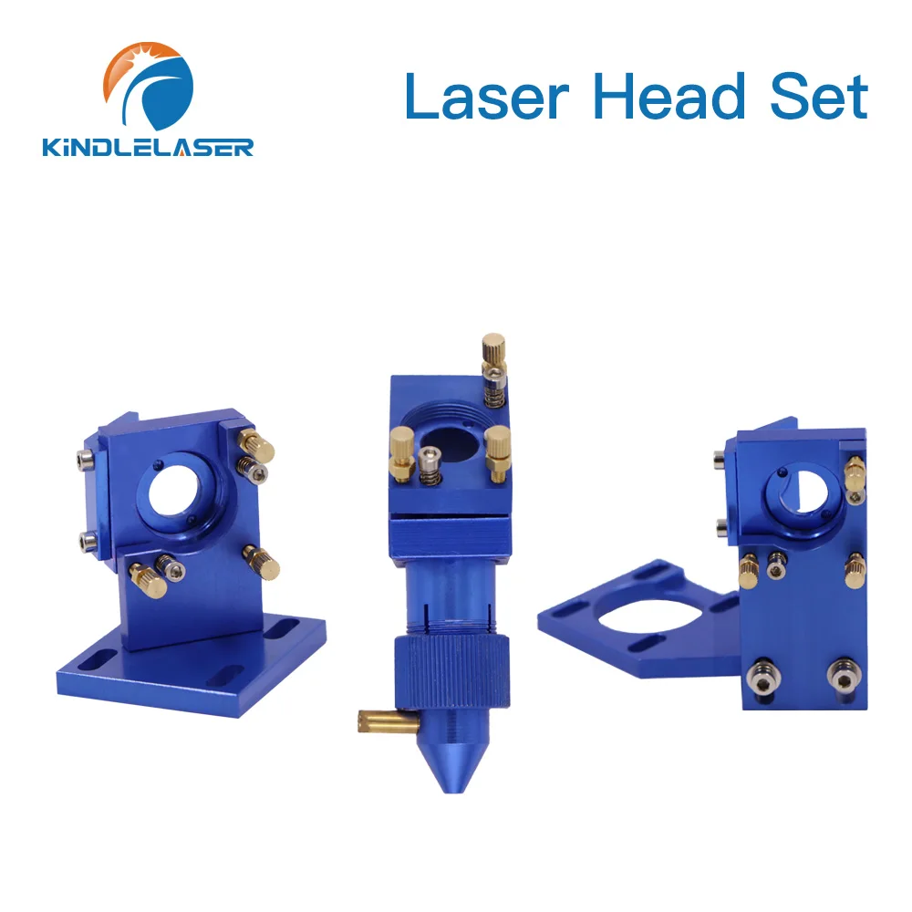 Лазерная мини-головка KINDLELASER C Series CO2, набор D18 20 линз для 2030 4060 K40, Лазерная гравировальная режущая машина