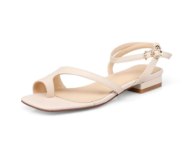 Большие размеры 9 10 11 летние сандалии на плоской подошве женская обувь женские с