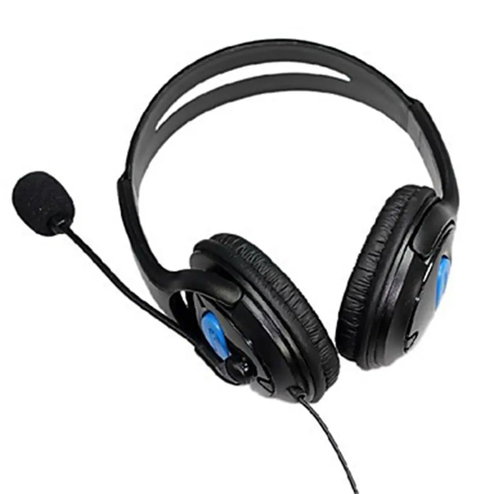 Проводные Игровые наушники для PS4 с микрофоном стерео супер бас Sony PlayStation 4