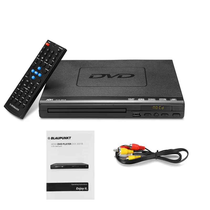 Профессиональный 110 V-240 V USB несколько воспроизведения DVD плеер ADH DVD проигрыватель компакт-дисков/SVCD/VCD/проигрыватель дисков домашнего кинотеатра Системы с дальний Управление