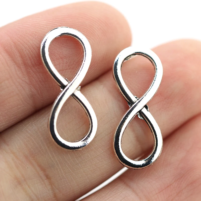 Для выведения токсинов 40 шт 25X10mm Античная тибетский серебряный браслет с шармами