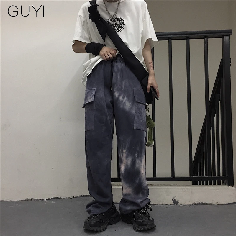 Уличные штаны для мужчин уличная одежда в стиле хип-хоп мужские свободные брюки