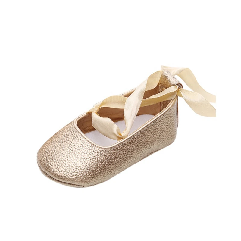 Детские дышащие кроссовки с перекрестной шнуровкой для девочек Нескользящие