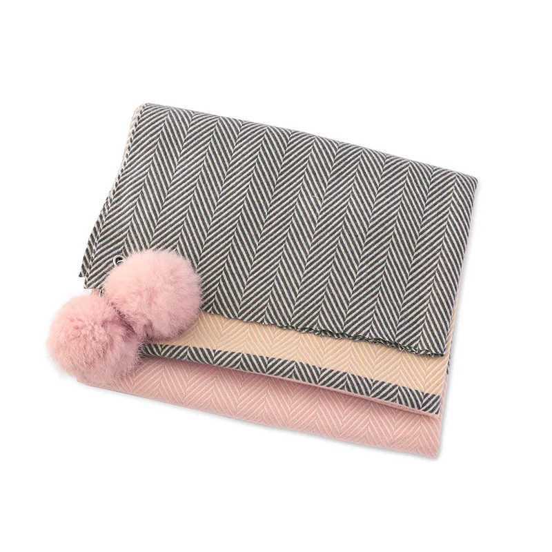 

2021 New All-match Thin Section Autumn and Winter Ball Scarf Korean Decoration Thickened Warmth Student Color Matching Scarf