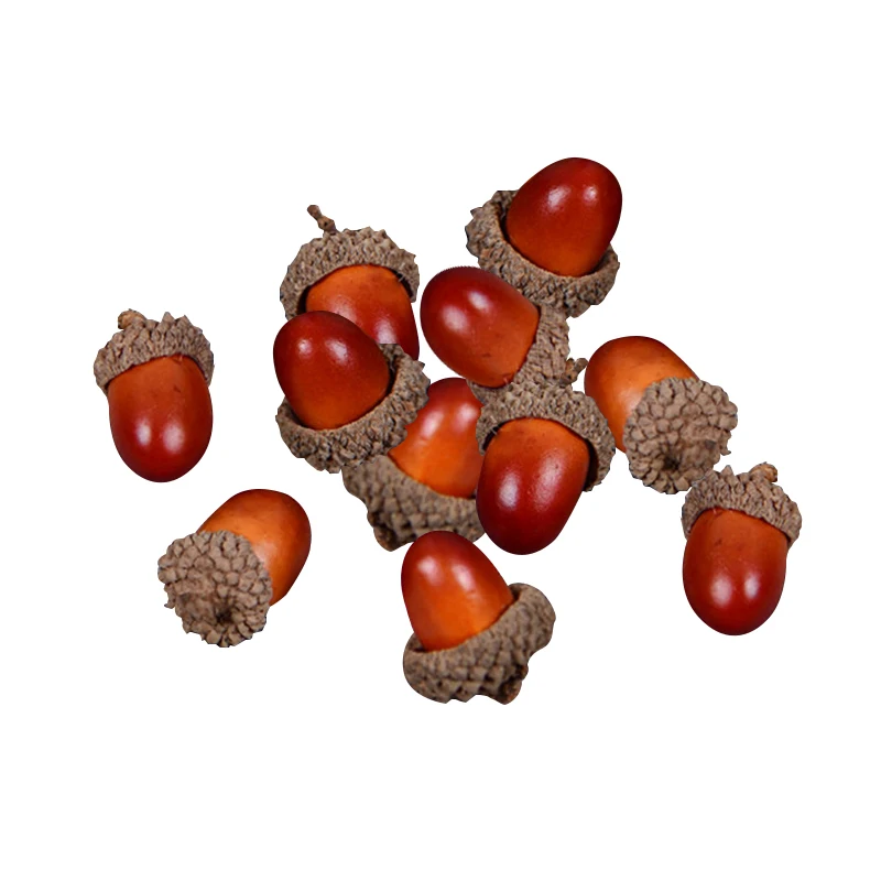 20 шт 3 см пенопластовые сосновые шишки мини искусственный пенопласт фрукты и