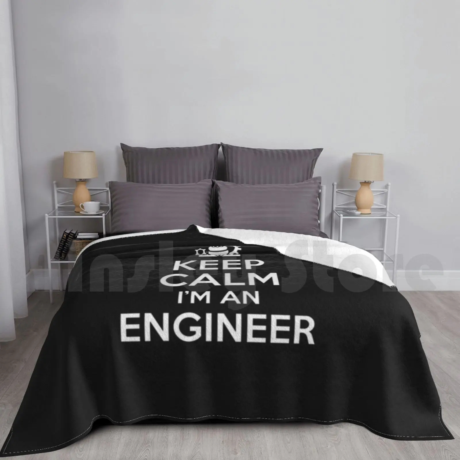 

Keep Calm I'm An Engineer Blanket For Sofa Bed Travel Keep Calm Im An Engineer Engineer Engineer Gift Engineer