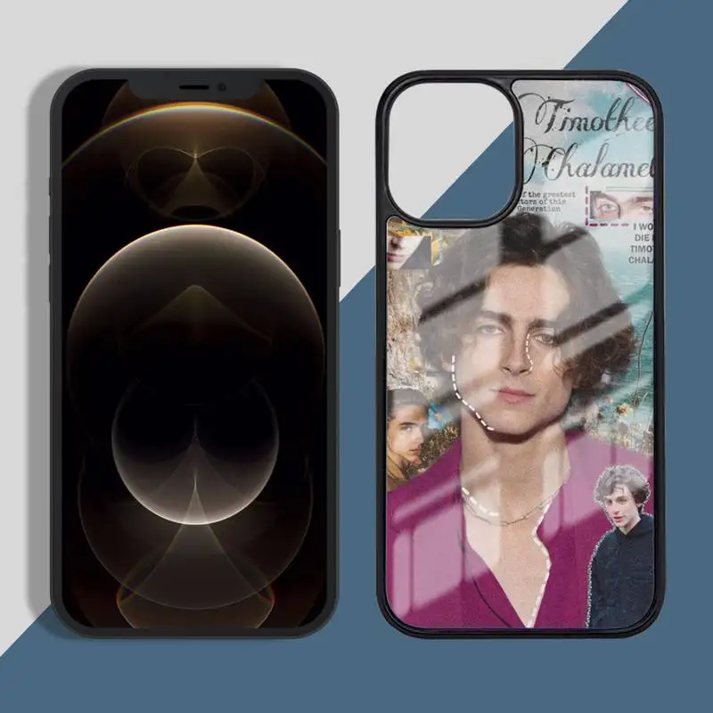 

Timothee Chalamet Phone Case PC for iPhone 11 12 pro XS MAX 8 7 6 6S Plus X 5S SE 2020 XR